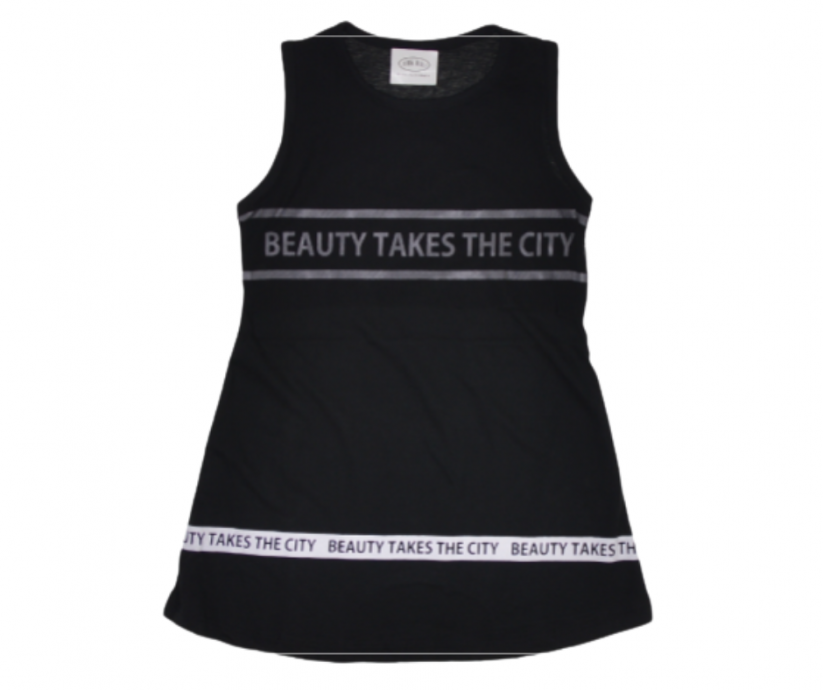 Dievčenské šaty s krátkym rukávom City 92
