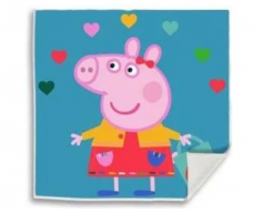 Dětský magický ručník Peppa Pig 30 x 30 cm
