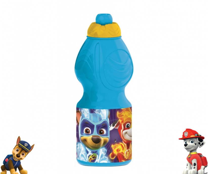 Detská plastová športová fľaša Paw Patrol
