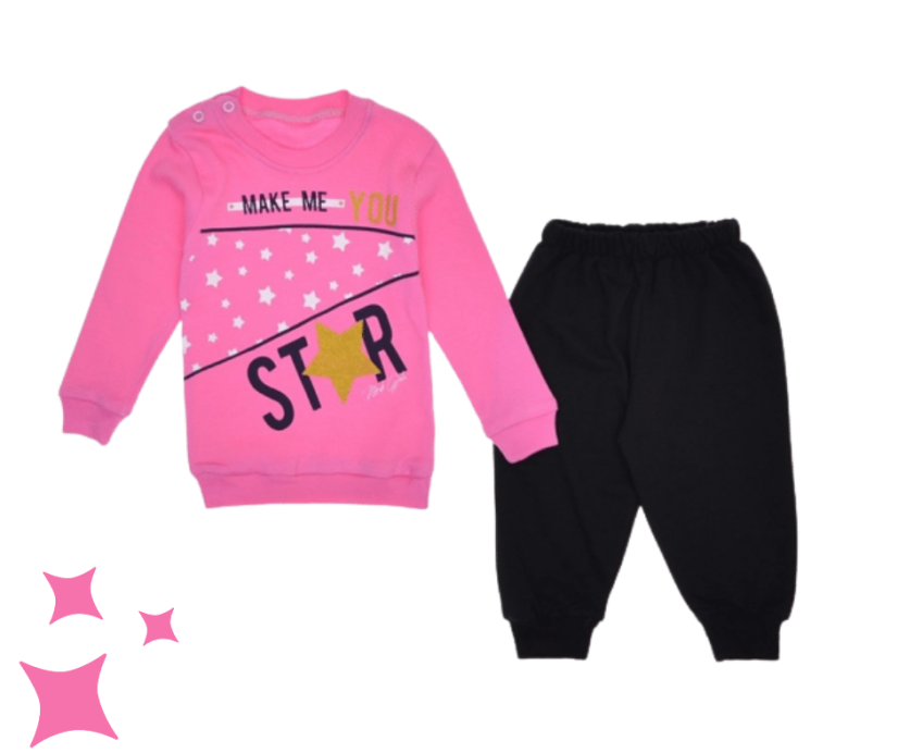 Set trening pentru fete Star - Mărime: 86