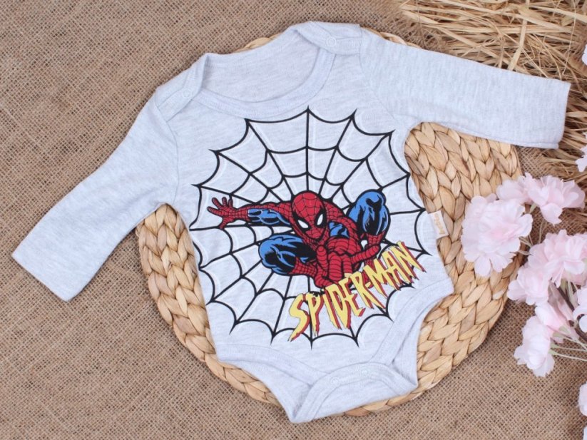 Dojčenské body Spiderman