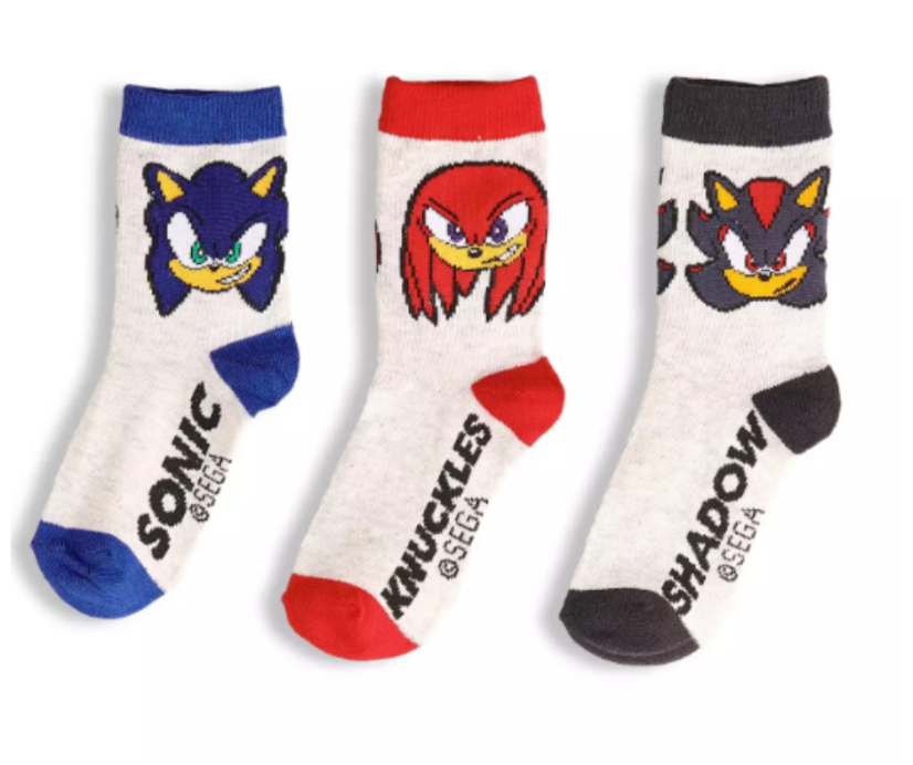 Ponožky Sonic 3 pack