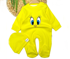 2dílná souprava – overal + čepička Tweety