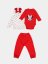 Completo per bambina – body, felpa con cappuccio e pantaloni Minnie