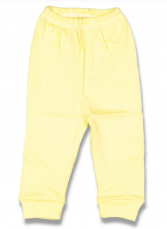 Pantaloni pentru bebelusi galben