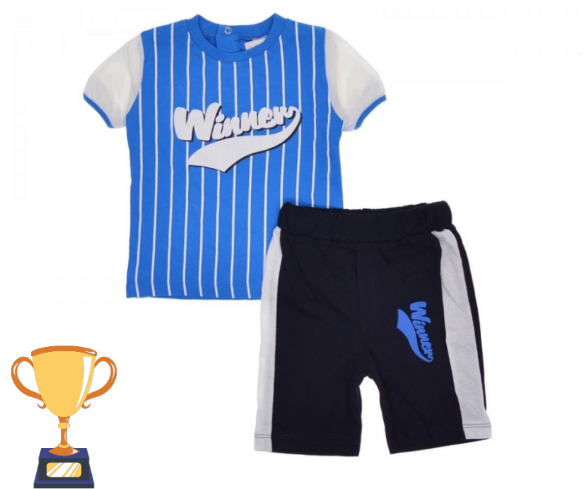 Chlapčenský set tričko a kraťasy WINNER