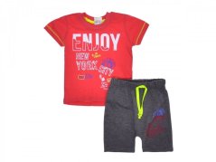 Set tricou si pantaloni scurti ENJOY