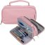 Astuccio rosa doppio scomparto