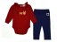 Set per bimba Coccinella - Taglia: 80