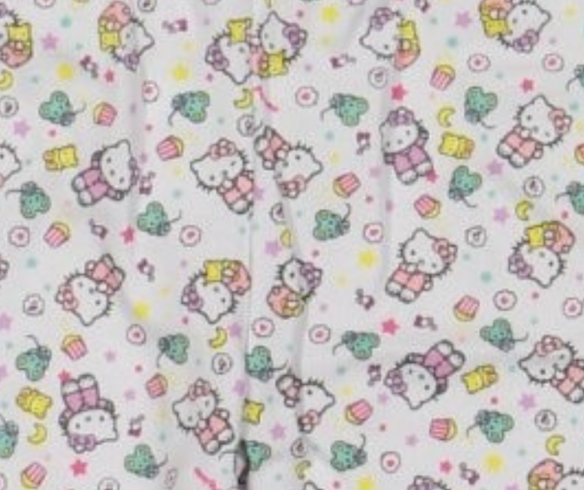 Set 2 pezzi per bambini-body-panataloni Hello Kitty
