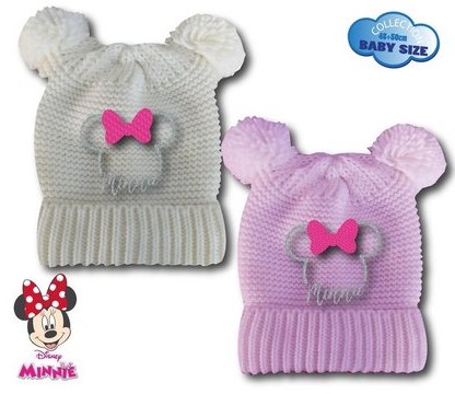 Cappello in maglia Minnie rosa 48