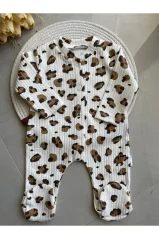 Salopetă bebeluși Leopard