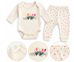 Completo bimbi 2 pezzi – body e pantaloni Lale