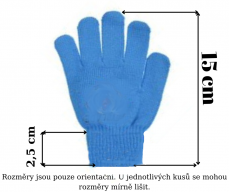 Mănuși pentru copii Cars blu