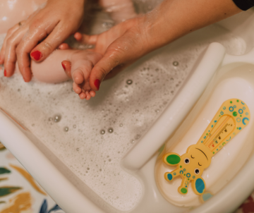 Dětská koupel – Tipy, jak bezpečně koupat miminko