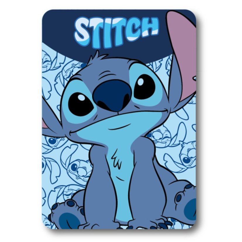 Deka fleecová Lilo & Stitch 100×140 cm