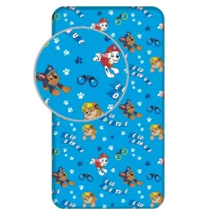 Cearceaf Paw Patrol 90x200 cm