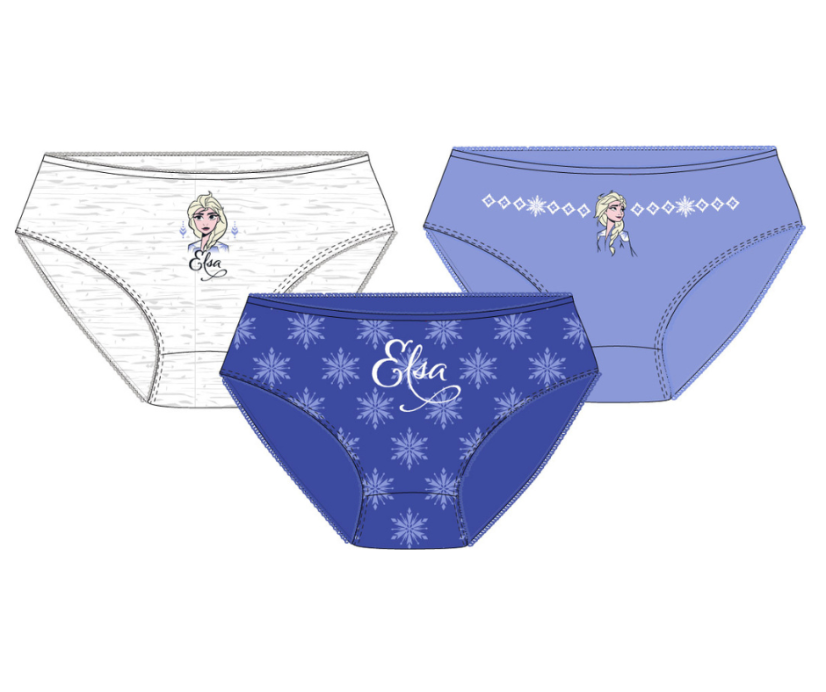 Dievčenské nohavičky Frozen 3 pack
