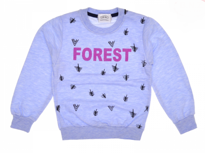 Dievčenské sveter modrý Forest - Veľkosť: 110