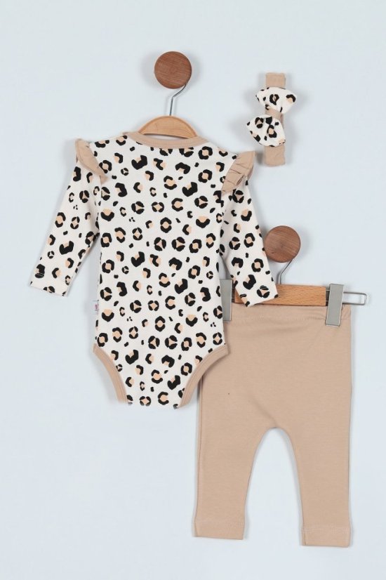 3dílná Dětská souprava Minnie – body, legíny a čelenka