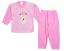 Pijama pentru fete roz Puppy 68