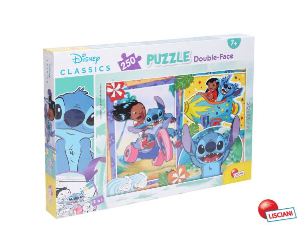 Lilo & Stitch Puzzle oboustranné 50x35cm 250 dílků