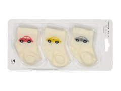 3 pack Sosete pentru bebelusi Auto