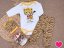 set 3 piese pentru bebeluși-body-panataloni cu boteșei-căciulă Tigry