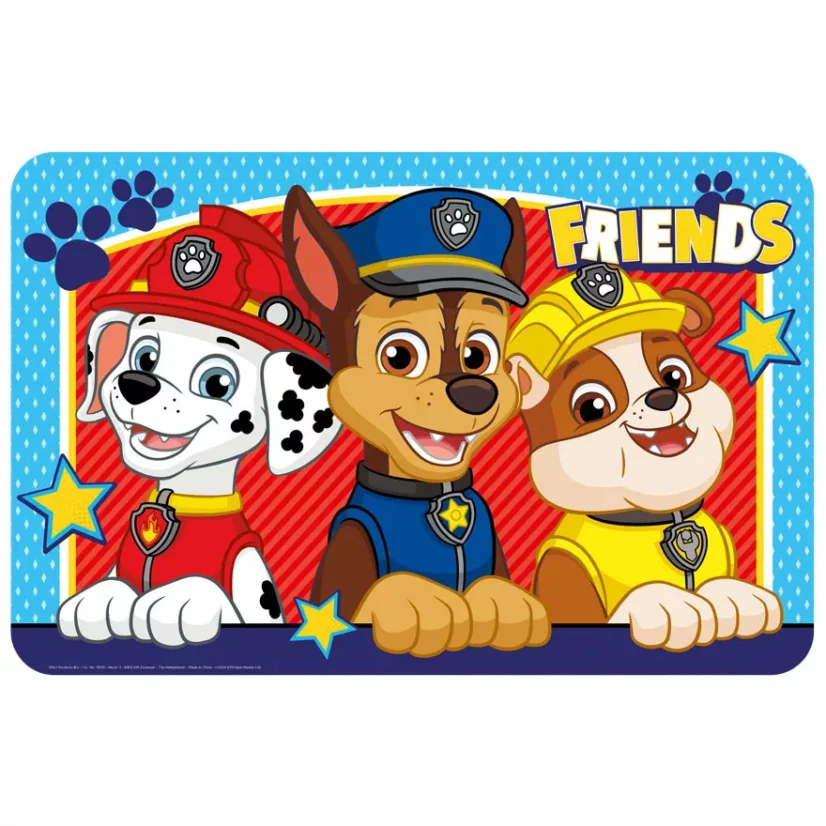 Dětské prostírání Paw Patrol