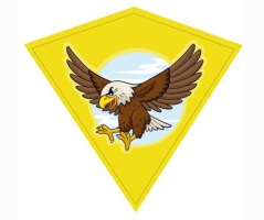 Létající drak 68 x 73 cm - Orel