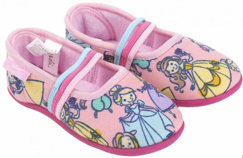 Dievčenské nazúvacie papuče Princess
