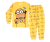 Detské pyžamo dlhý rukáv Minions