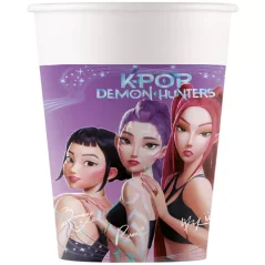 Papírové kelímky 200 ml, 8 ks– K-pop