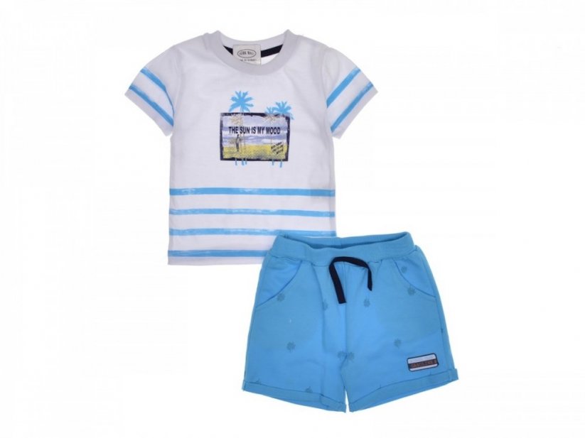 Chlapecký letní set - souprava tričko a kraťasy Sun