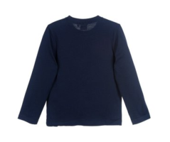 SONIC tricou pentru copii cu mânecă lungă bleumarin