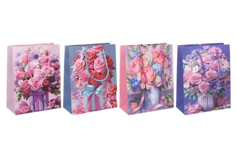 Borsa regalo Rose 41x30x12 cm