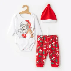 3D souprava body, tepláky a čepička Dream