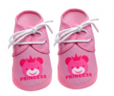 Scarpe neonata Princess
