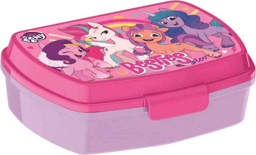 Detský plastový desiatový box My Little Pony