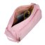 Astuccio scolastico rosa a due scomparti