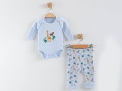 Completo bimbi 2 pezzi – body e pantaloni Zoo