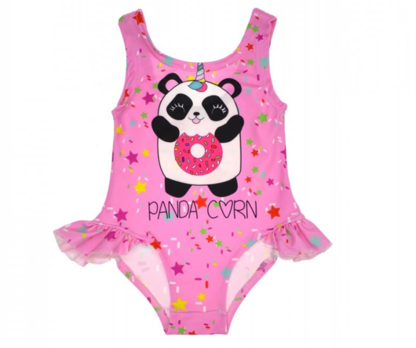 Costume da bagno bambina Panda