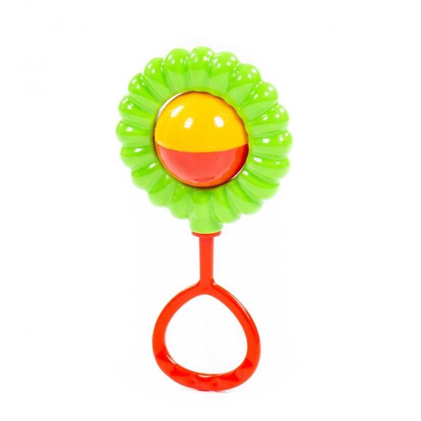 Giocattolo sonaglio per bambini Fiore