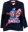 Chlapčenské tričko dl.rukáv Avengers čierne 92