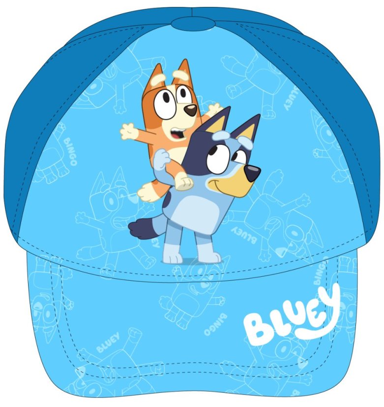 Kšiltovka modrá Bluey 52