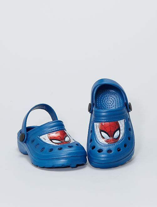 Saboti crocs Spiderman blu 24/25