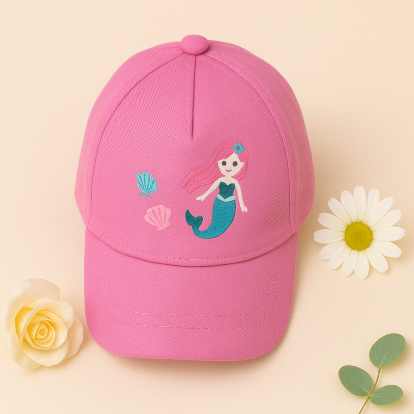Cappellino per ragazze rosa 48