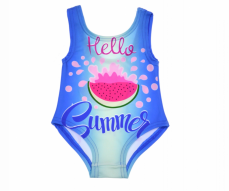Dívčí jednodílné plavky Summer