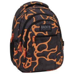 Školní batoh Magma 3komorový 26 L - 42 × 30 × 20 cm oranžovo-šedý