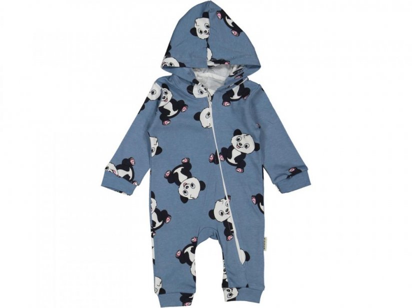 Tuta con cappuccio per neonati Panda
